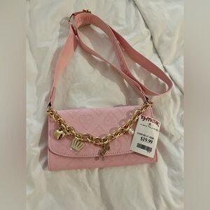 Juicy Couture Pink Designer Shoulder wallet
